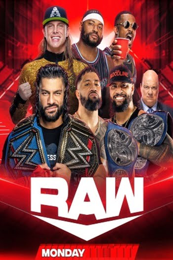 WWE Monday Night Raw posters 1